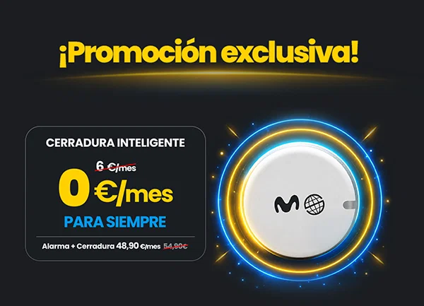 Promoción exclusiva: Cerradura Inteligente a 0 €/mes para siempre