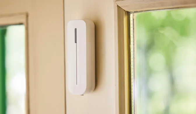 Detector magnético en una ventana