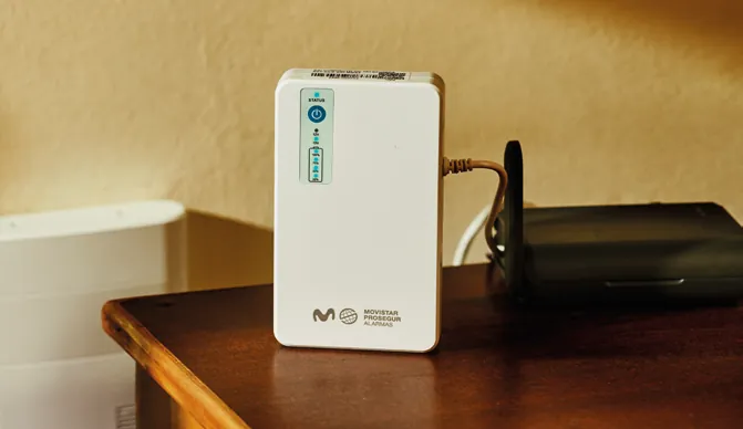 Batería externa de la alarma